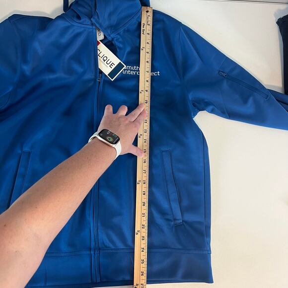 NEW Clique Hoodie Zip Up Jacket Size Medium - Picture 13 of 14